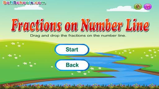 Number Line Fractions Games screenshot 1