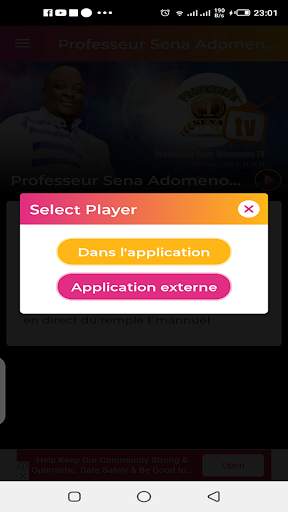Professeur Sena Adomenou TV screenshot 5