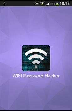 Wifi Password Hack Simulated screenshot 1