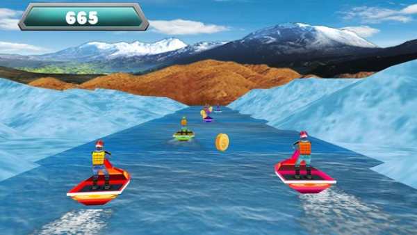 Boat Racing Challenge 3D screenshot 2