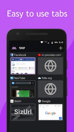 Freedom - Browser screenshot 1