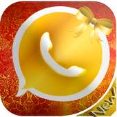 Golden whats-apps lux 2018 icon