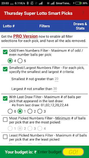 India Lottery Smart Picks Lite screenshot 8