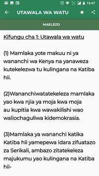 KATIBA YA KENYA screenshot 1