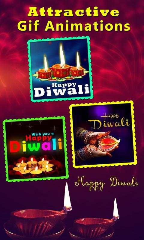 Diwali Photo Frame, greetings and Gif's 2019 screenshot 4