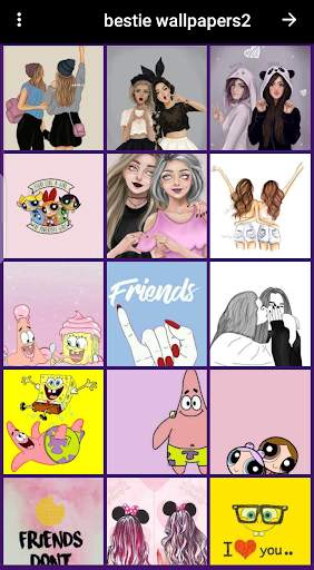 bestie wallpapers screenshot 1