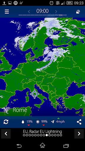 Sat24, satellite meteorologico screenshot 6
