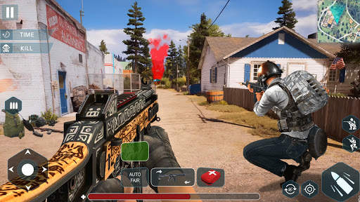 Gun Shoot War: Squad Fire 3d 3 تصوير الشاشة