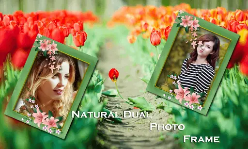 Natural Dual Photo Frame screenshot 3