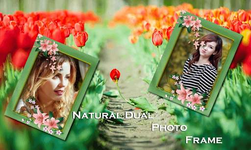 Natural Dual Photo Frame screenshot 3
