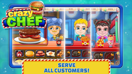 Crazy Chef: Top Burger Game screenshot 2