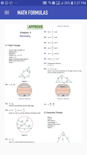 Math Formulas Offline screenshot 4