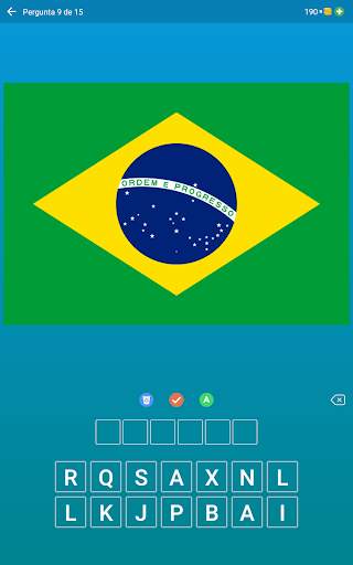 Bandeiras do mundo e brasões: Adivinhe o país screenshot 15