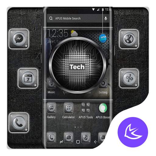 Punk APUS Launcher theme 1