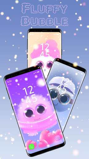 Fluffy Cutie APUS Live Wallpaper screenshot 1