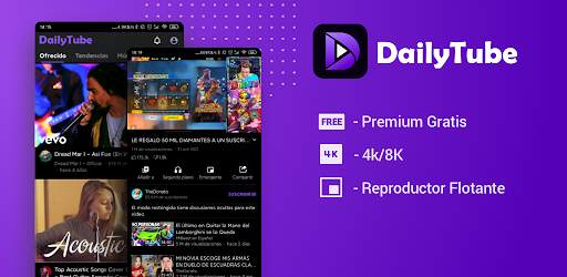 DailyTube - Bloquear Ads Tube screenshot 1
