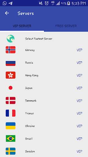 Zenda VPN Free Unlimited  VIP / Free VPN IP 2019 screenshot 4