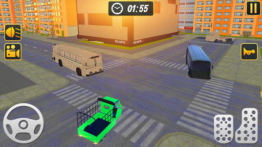 City Rickshaw Cargo Transport: Driver Simulator 3D screenshot 8