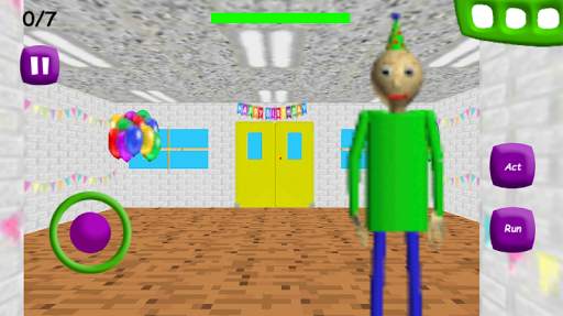 Math Crazy Teacher: Birthday Bash Badge Party Mod screenshot 2