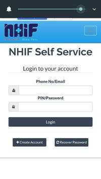 Nhif SelfCare Mobile Application screenshot 1