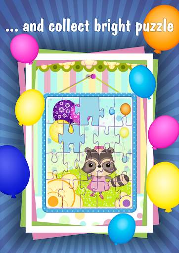 Candy Raccoon: Pop Balloons screenshot 10