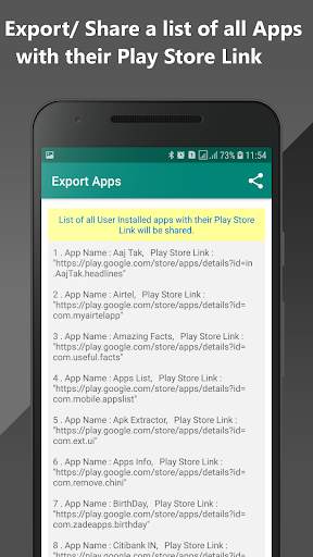 My Apps : Apps List and App Info screenshot 6