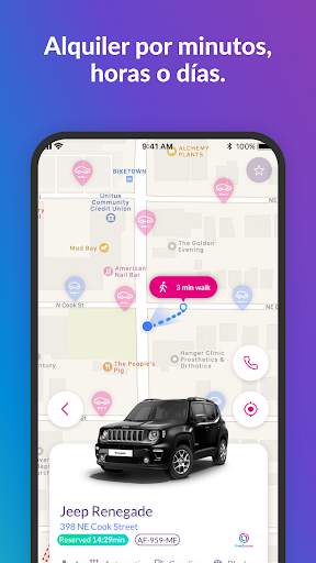 Free2Move: renta coches (Emov) screenshot 4