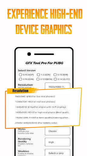 GFX Tool PUBG Pro (Advance FPS Settings + No Ban) screenshot 5