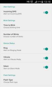 Flash Alerts SMS & Call – Free screenshot 4