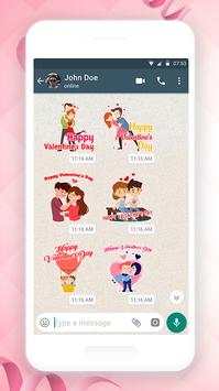 Romantic Love Stickers for Messenger WAStickerApps screenshot 6