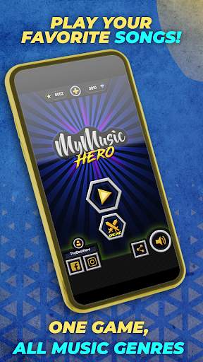 Guitar Hero Mobile: Music Game скриншот 1