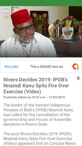 Biafra World News   Radio   TV screenshot 3