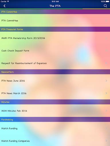 Allen W Roberts School AWR PTA screenshot 6