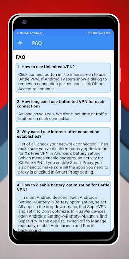 Unlimited VPN Free and secure VPN screenshot 5