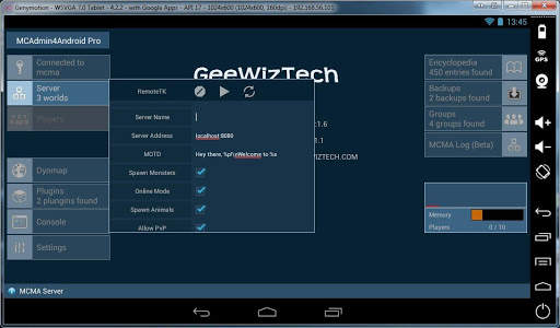 Remote Admin for Minecraft Pro screenshot 14