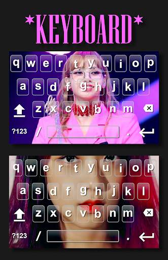 Blackpink Keyboard (keypad background) स्क्रीनशॉट 1
