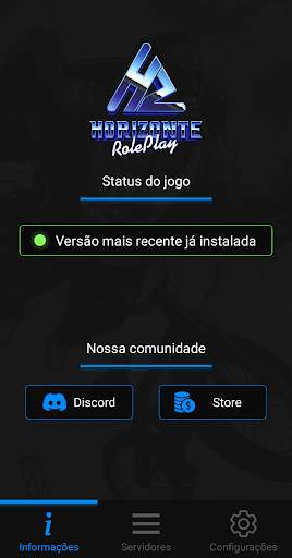 Horizonte Roleplay Launcher screenshot 1