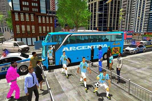 Soccer Player Coach Bus Simulator screenshot 13