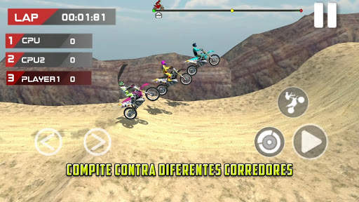 Juego de motos MX extremo screenshot 1