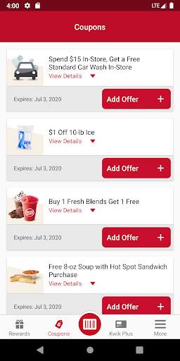 Kwik Rewards screenshot 4