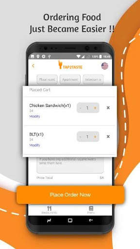Tap2Taste: Food order app screenshot 7