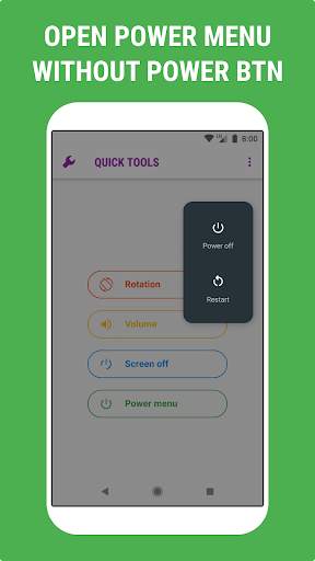 Quick Tools (formerly Screen Rotation Lock) screenshot 5