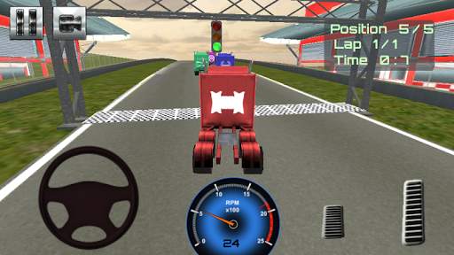 Truck Drive Racing Real screenshot 2