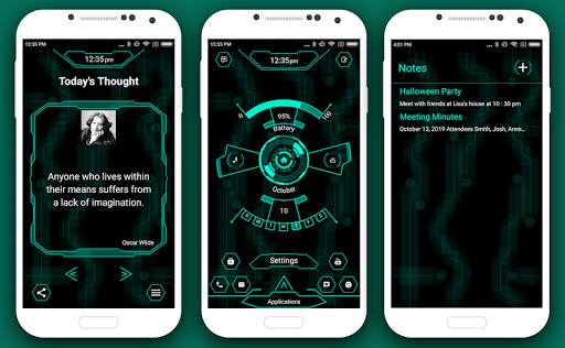 Hi-tech Productive Launcher screenshot 1