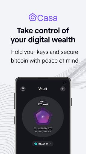 Casa App - Secure your Bitcoin screenshot 1