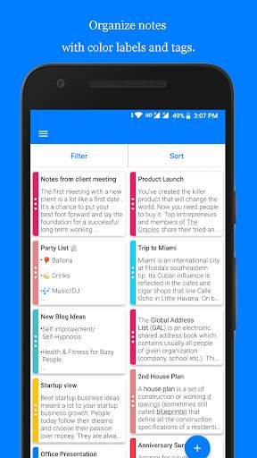KeepNotes - notes, reminders, label, tags - No Ads скриншот 1