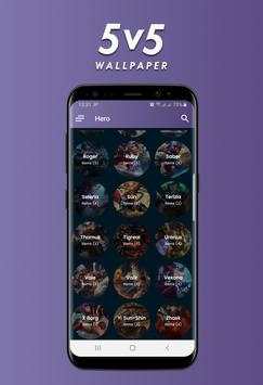 5v5 Wallpaper HD - ML Heroes screenshot 2