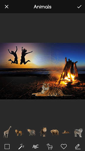 Night Frames: Photo Effect Camera for Pictures App screenshot 4