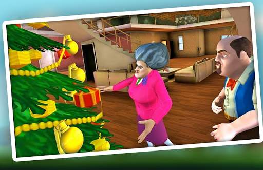 Scary Halloween Teacher Horror 3D screenshot 2