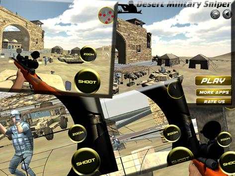 Desert Militer Sniper Perang screenshot 21